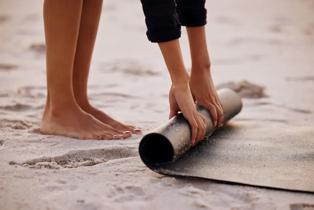 plage yoga